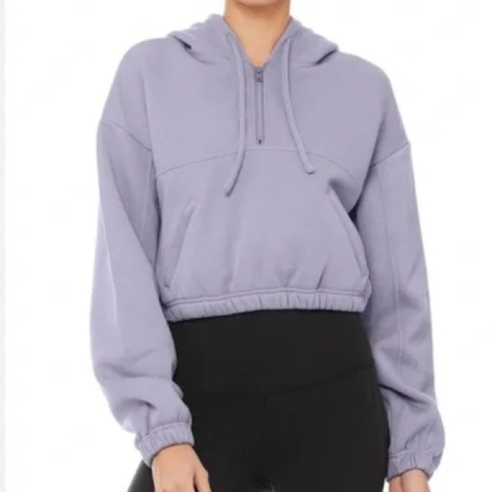 ALO Yoga accolade Lavender periwinkle Hoodie